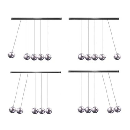 Newton Balance Pendulum Ball Collision Energy Conservation Law Ball Office Desktop