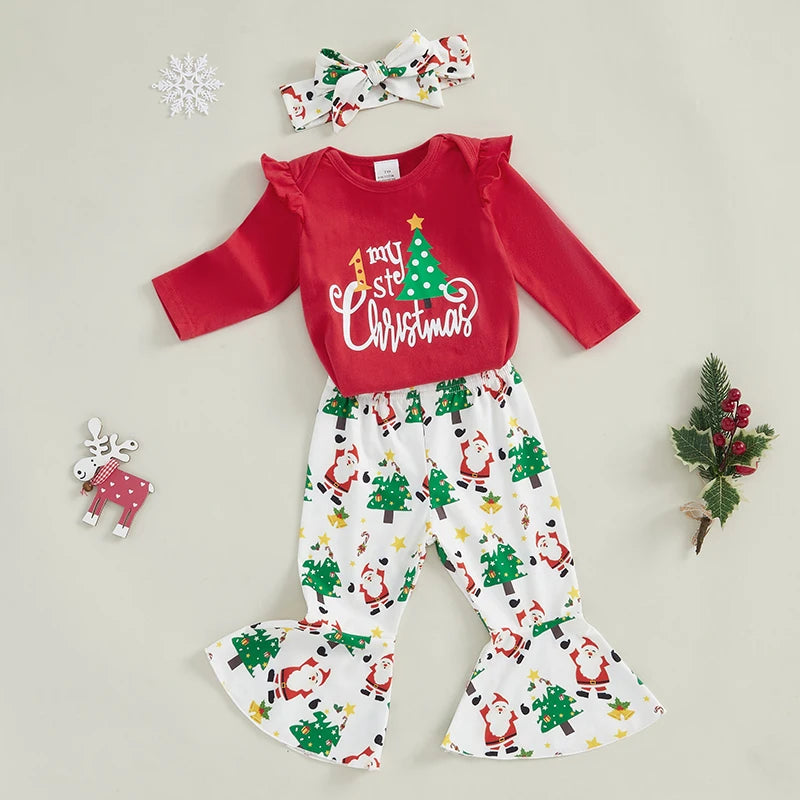 Christmas Baby Girls Romper dress