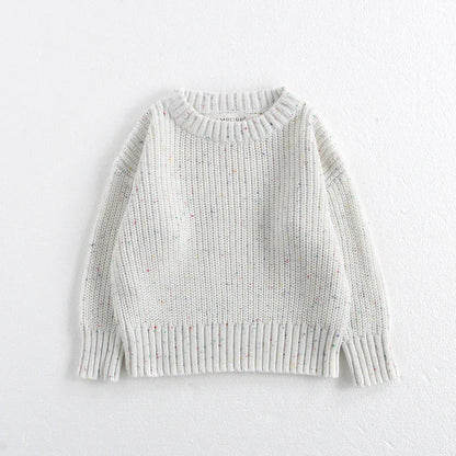 Toddler Infant Newborn Knitwear Soft Autumn Long Sleeve Baby Pullover Tops