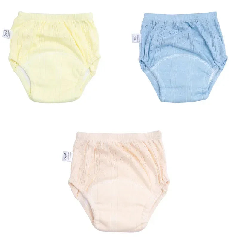 Candy Colors Newborn Training Pants Washable Boy Girls Cloth Diapers Reusable Nappies