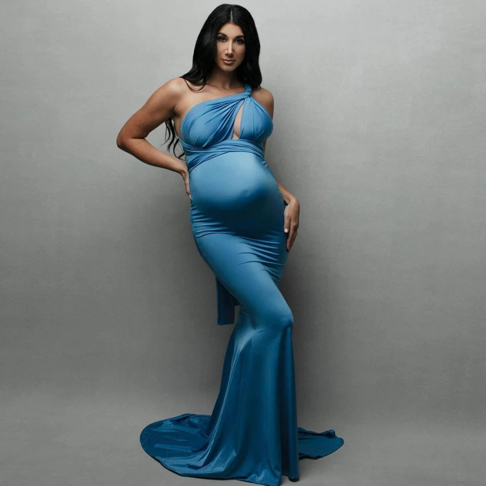 Maternity Dresses For Baby Showers Evening Dress Pregnant women Photography Gown