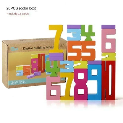 Puzzle Balance Game Building Blocks Puzzle Board Assembly Bricks Educational Toys