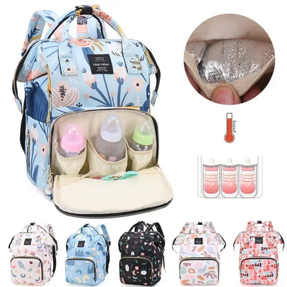 Nappy Backpack Bag Mummy Large Capacity Bag Mom Baby Multi-function Outdoor Bags