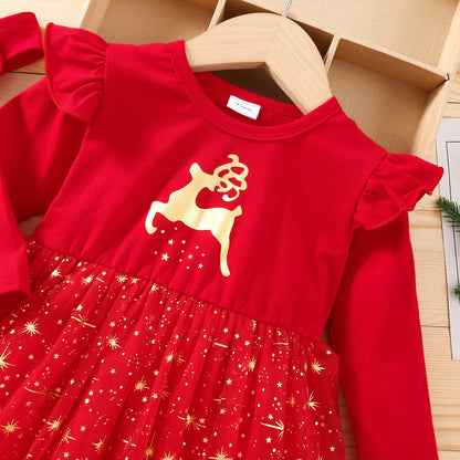 Baby Christmas Dress Outfit 