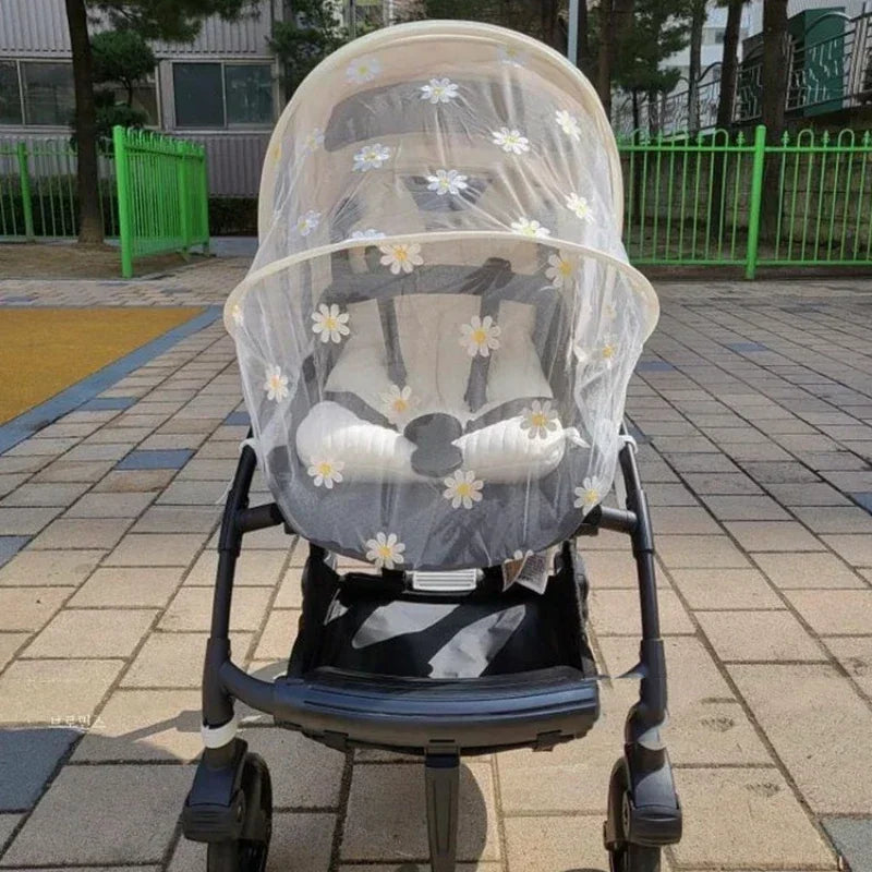 Baby Stroller Pushchair Mosquito Insect  Net Safe Infants Protection Mesh Stroller