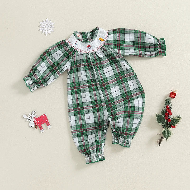 Baby Girls Christmas Romper 