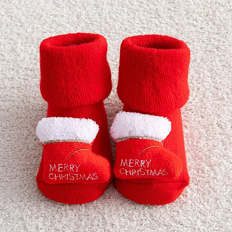 Baby Christmas Socks 