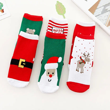 Children's Christmas Terry Socks