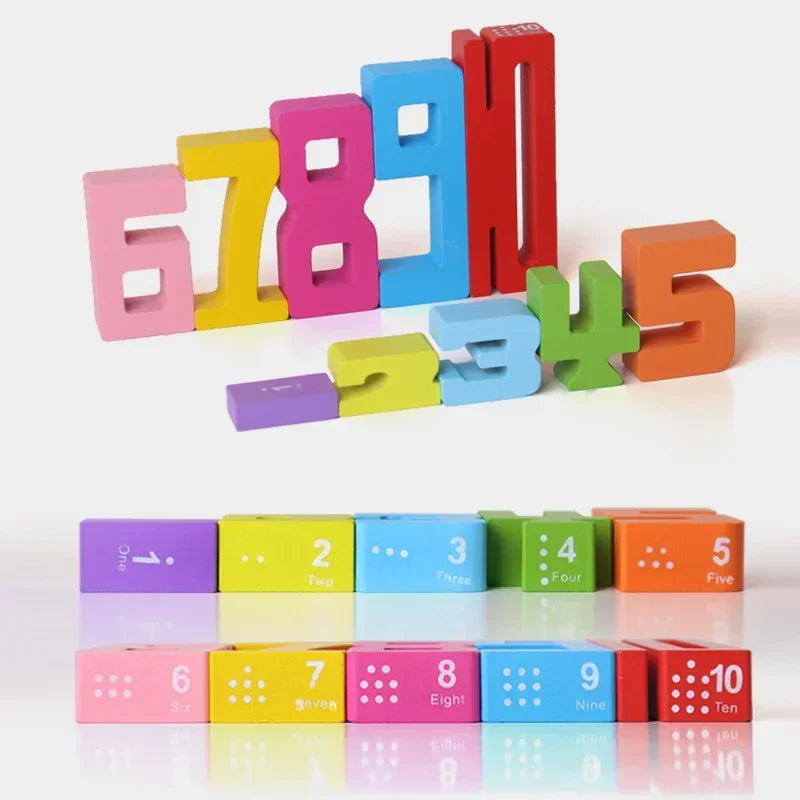 Puzzle Balance Game Building Blocks Puzzle Board Assembly Bricks Educational Toys