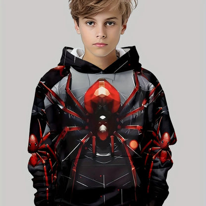 Boys Hoodies Long Sleeve Creative 3D Print Kids Spring Fall Clothes