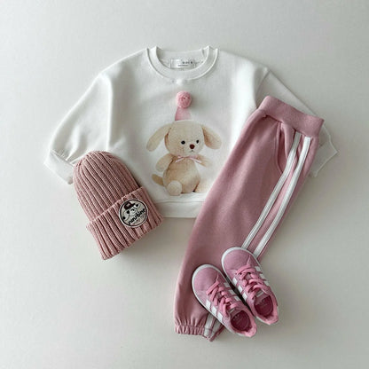 New Baby Casual Pants Solid Girls/Boys Sweat Sports Pants Infant Clothes