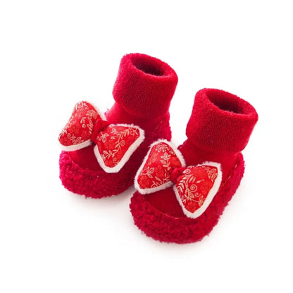 Baby Girls Christmas Socks Shoes