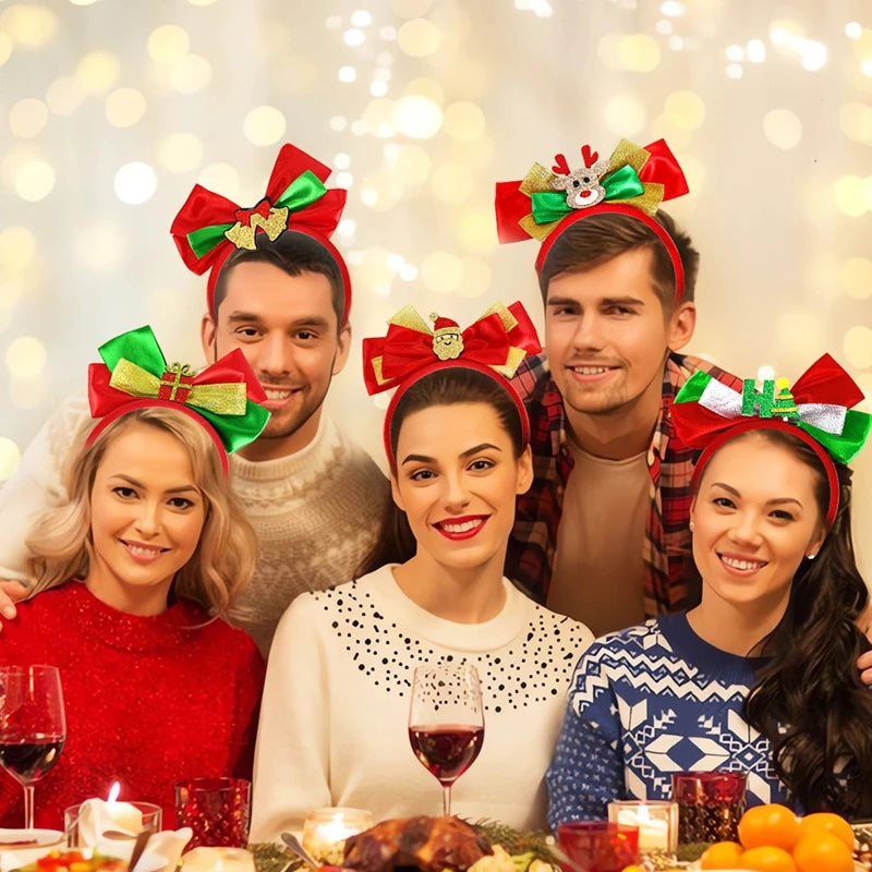 Christmas Bow Headband