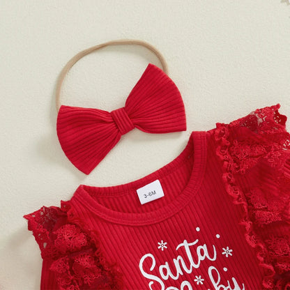 Baby Girls Christmas Romper