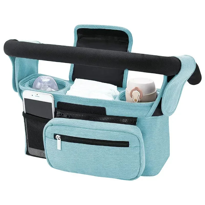 Mummy Large Capacity Travel Hanging Bag Phone Bottle Holder Pram Diaper Bags