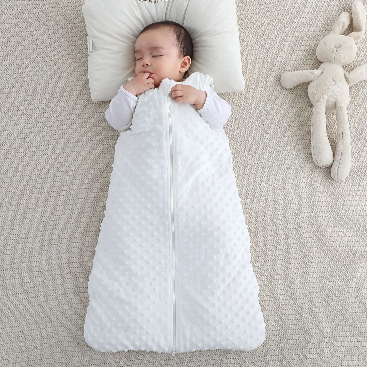 Baby Wearable Blanket Swaddle Transition Sleeping Bag Sleeveless Soft