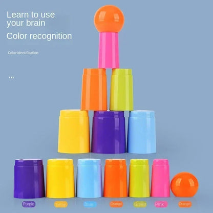 Children Outdoor Fun & Toy Sports Circle Ferrule Stacked Layers Game Throwing Game