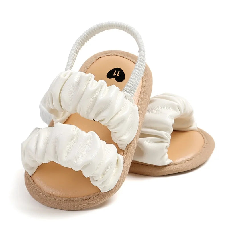 Baby Girls Sandals Cute Anti-Slip Soft Sole Beach Slipper First Walkers Shoes