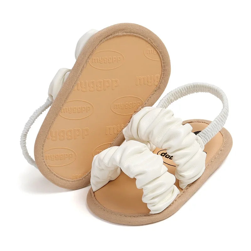 Baby Girls Sandals Cute Anti-Slip Soft Sole Beach Slipper First Walkers Shoes