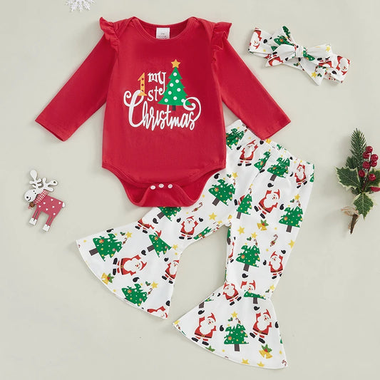 Christmas Baby Girls Romper dress