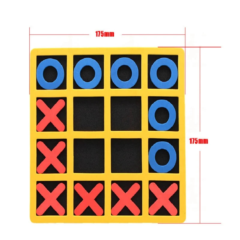 Tic-tac-toe Chess Parent-child Interactive Leisure Board Montessori Game Toy