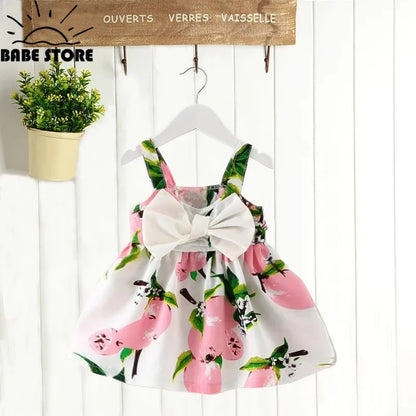 Baby Girl Dress Big Bow Baby Girl Dress baby girl clothes