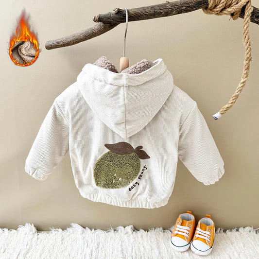 Newborn Baby Boys Girls Casual Wear Fashion Coat Long Sleeves Toddler Tops