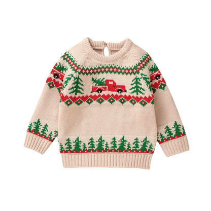 Christmas Baby Boys Girls Sweaters