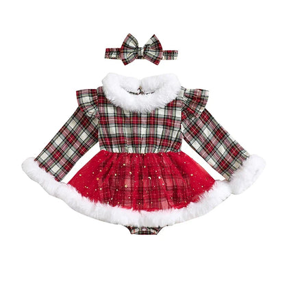 Baby Girls Christmas Romper 