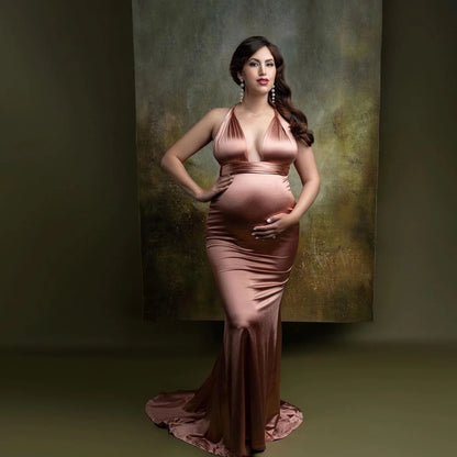 Maternity Dresses For Baby Showers Evening Dress Pregnant women Photography Gown