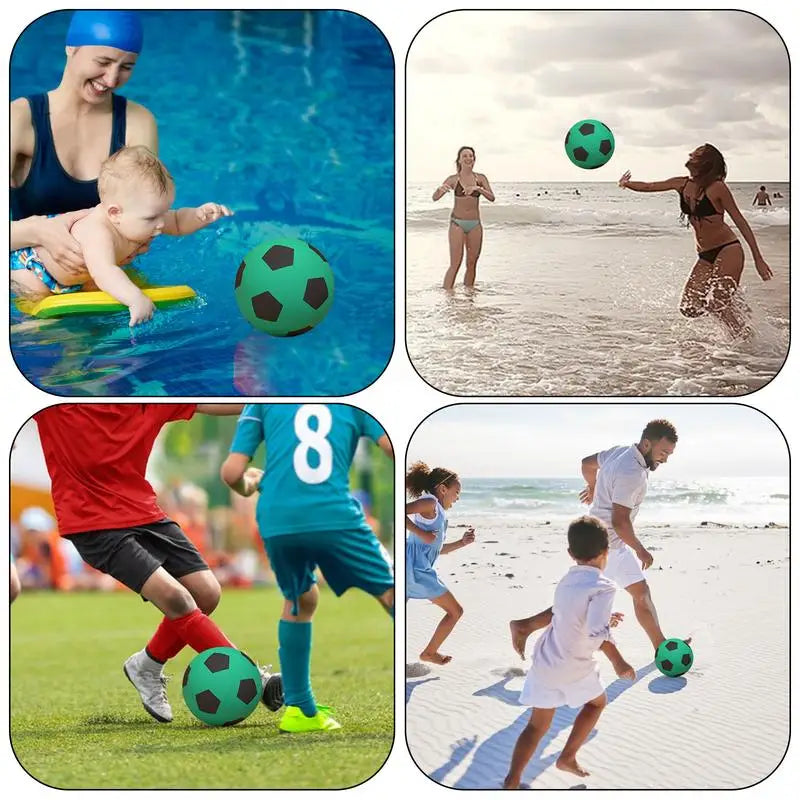 Training Soccer Juggling Dribbling Ball Toy For Summer Sports Silent Football Portable Fun