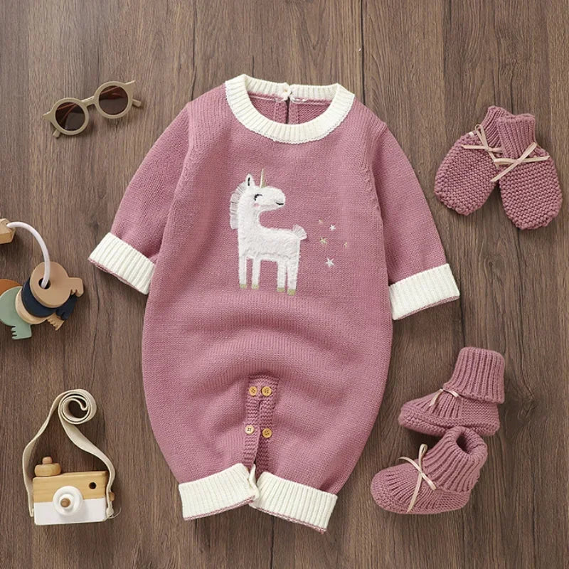 Newborn Boys Girls Jumpsuits