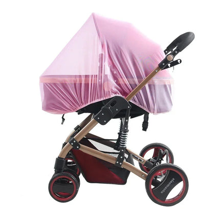 children's crib summer mesh carriage full cover mosquito net baby stroller trolley