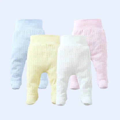 Baby Boys Girls Trousers High Waist Kid Wear Infant Toddler Baby Boneless Legging