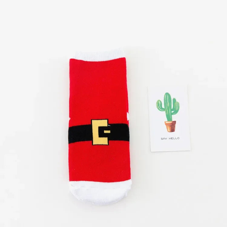 Children's Christmas Terry Socks