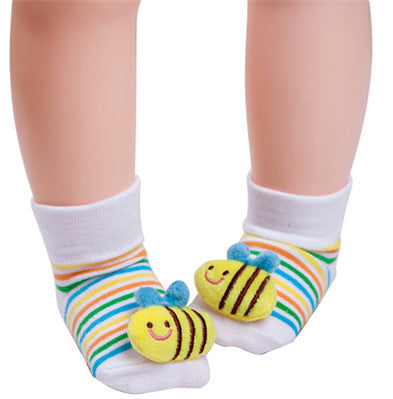 Cute Baby Animal Doll Baby Three-dimensional Socks