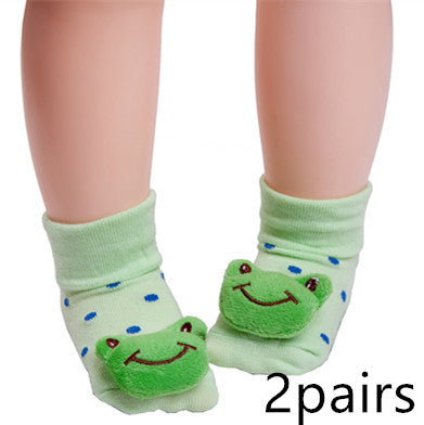 Cute Baby Animal Doll Baby Three-dimensional Socks