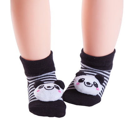 Cute Baby Animal Doll Baby Three-dimensional Socks