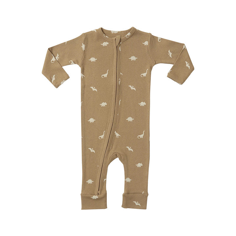 Baby Jumpsuit Cotton Long Sleeve Butt Wrap