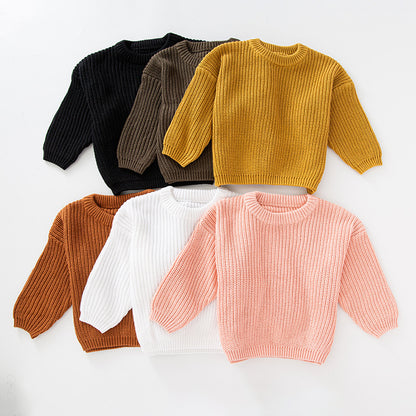 Children's Pullover Knitting Sweater