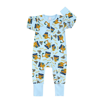 Spring And Autumn Long Sleeve Cotton Baby Romper