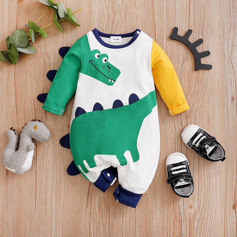 Newborn Long Sleeve Clothes Cotton Jumpsuit Romper