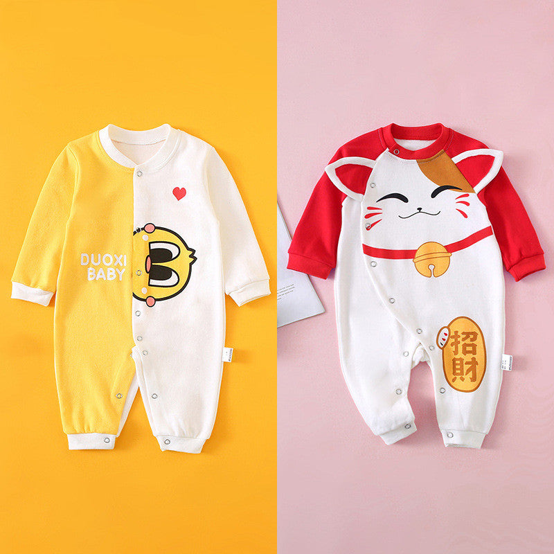 2 Pieces Of Cotton Newborn Jumpsuit