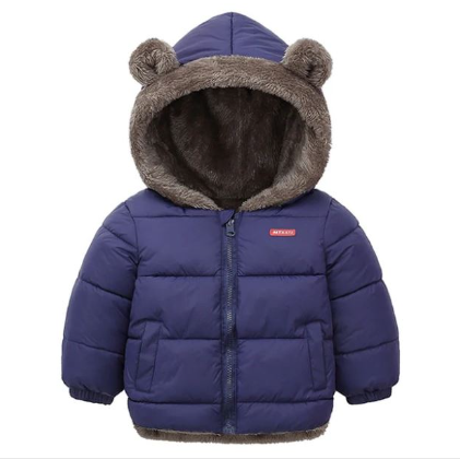 Boy's Cotton-padded Winter Jacket, Children's Cotton-padded Jacket, Double-sided Wear
