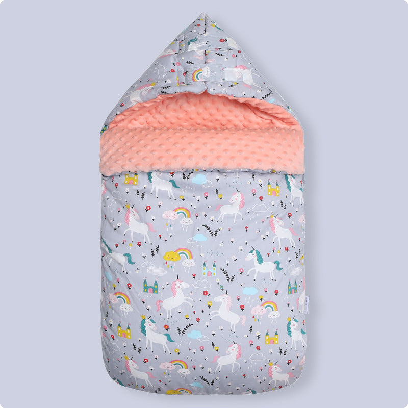 Baby Cotton Anti-surprise Jumping Child Sleeping Bag