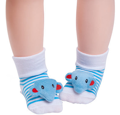 Cute Baby Animal Doll Baby Three-dimensional Socks